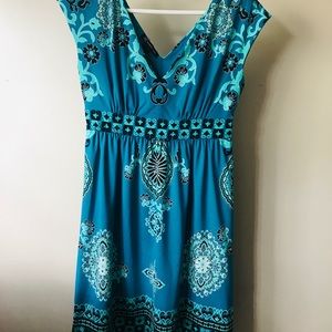 INC I see you blue Dress